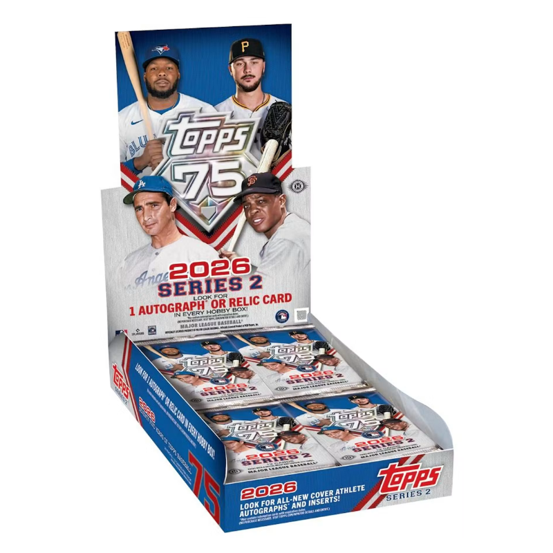 resizingforshopify-2026-05-28T124210.110.png 2026 Topps Series 2 Baseball Hobby 12 Box Case - Image 1