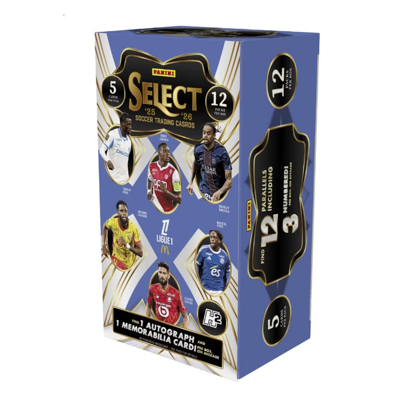resizingforshopify-2026-06-04T114740.812.png 2025/26 Panini Select Ligue 1 Soccer H2 Box - Image 1