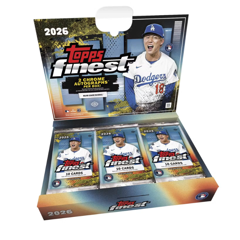 resizingforshopify-2026-06-23T124652.439.png 2026 Topps Finest Baseball Hobby 8 Box Case - Image 1