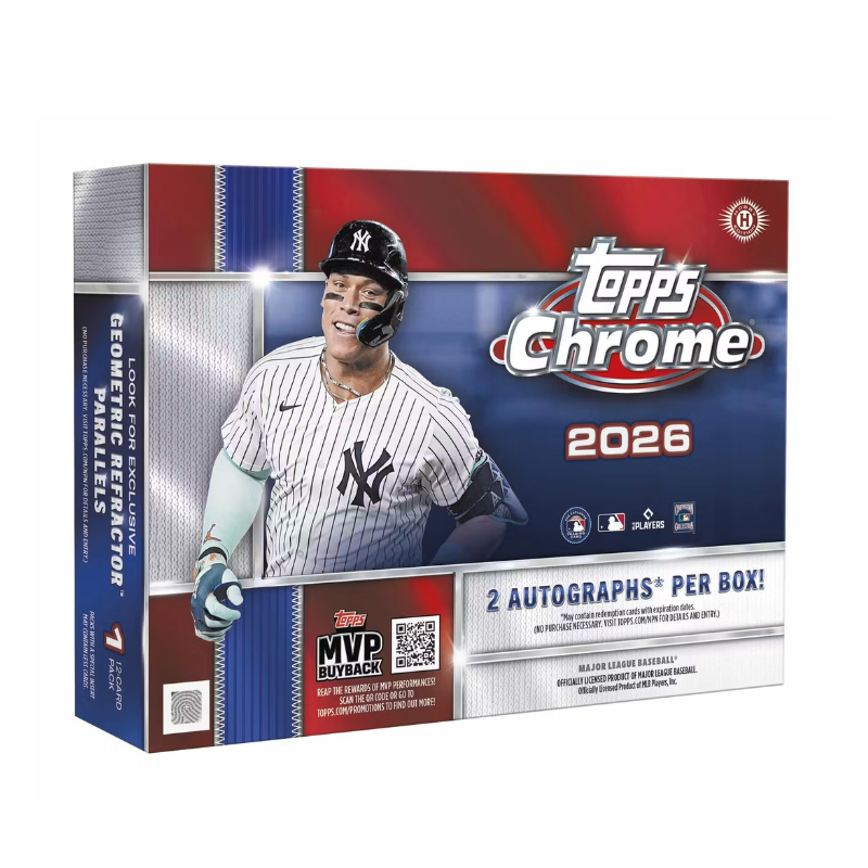resizingforshopify-2026-07-16T134038.217.png 2026 Topps Chrome Baseball Delight 6 Box Case - Image 1