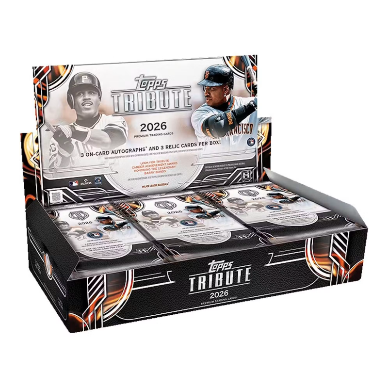resizingforshopify-2026-07-23T154108.745_8e353336-32ef-4781-9d25-33b8fcb8f10d.png 2026 Topps Tribute Baseball Hobby 4 Box Case - Image 1