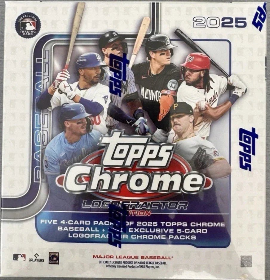 s-l1600_182427f4-ddbe-45ef-a6c0-5016811fcec6.jpg 2025 Topps Chrome Logofractor Baseball 20 Box Case - Image 1