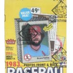 1983 Fleer Baseball Wax Box (BBCE Wrapped)