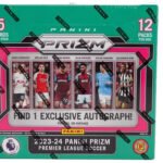2023-24 Panini Prizm Premier League Soccer Hobby International 12 Box Case