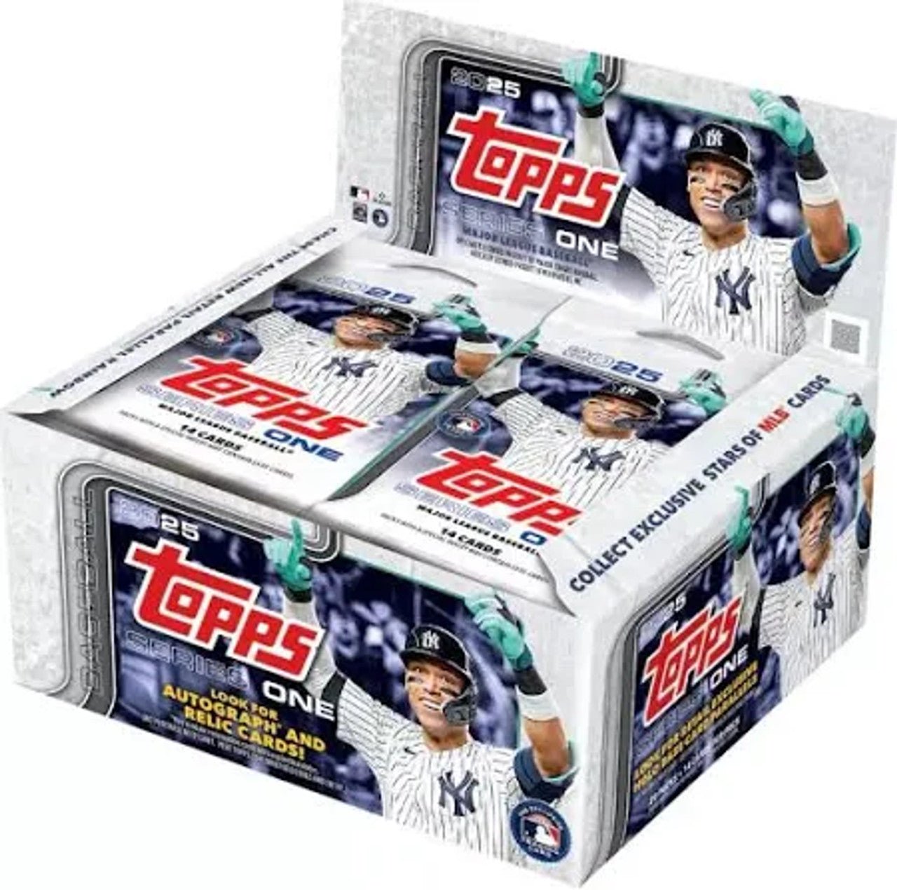 shopping__83326_d1eb17ab-f2a4-4302-a9e7-d46480b6f113.jpg 2025 Topps Series 1 Baseball Retail 20-Pack 12 Box Case - Image 1