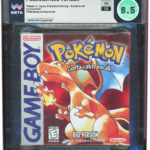 1998 POKEMON RED VERSION SANDSHREW NINTENDO GAME BOY GB WATA 8.5 CIB