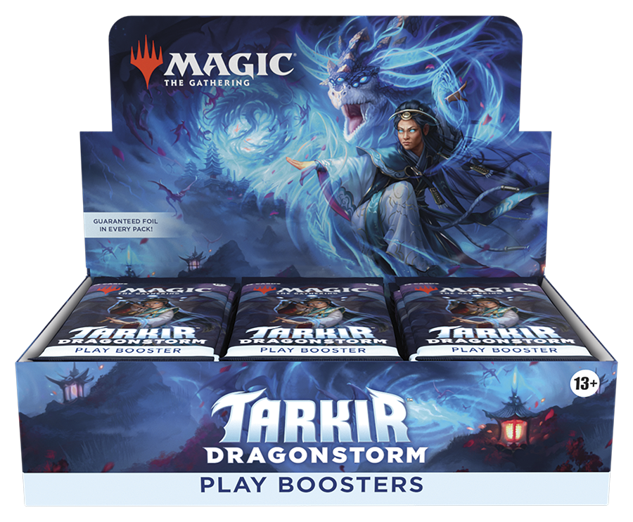 tarkir-dragonstorm-play-booster-box-display.png Tarkir Dragonstorm Play Booster Box - Image 1