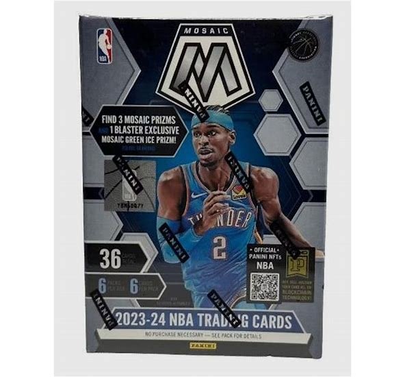 th_0827bff5-610f-4101-add9-f5008f5d4d49.jpg 2023-24 Panini Mosaic Basketball Hobby Blaster 20 Box Case - Image 1