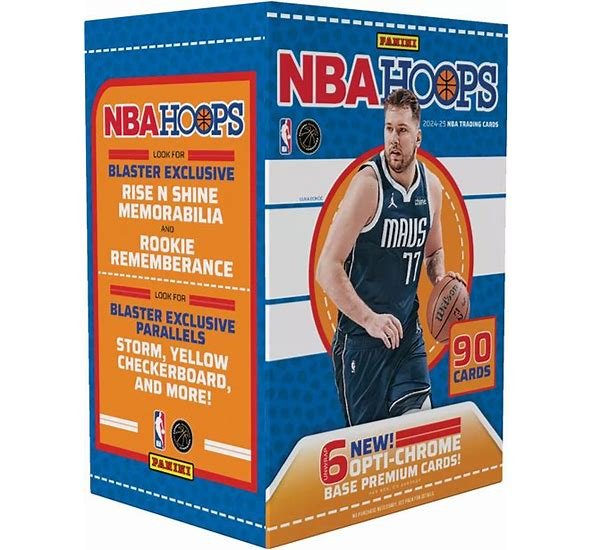 th_a2f0eba6-2f9b-4d47-966f-0d8df085f5dc.jpg 2024-25 Panini NBA Hoops Basketball Hobby Blaster 20 Box Case - Image 1