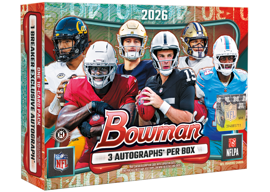 2026 Bowman Football Delight 6 Box Case