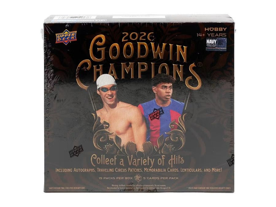 2026 Upper Deck Goodwin Champions Hobby Box